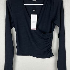 CALIA by Carrie Underwood Black Long Sleeve Top